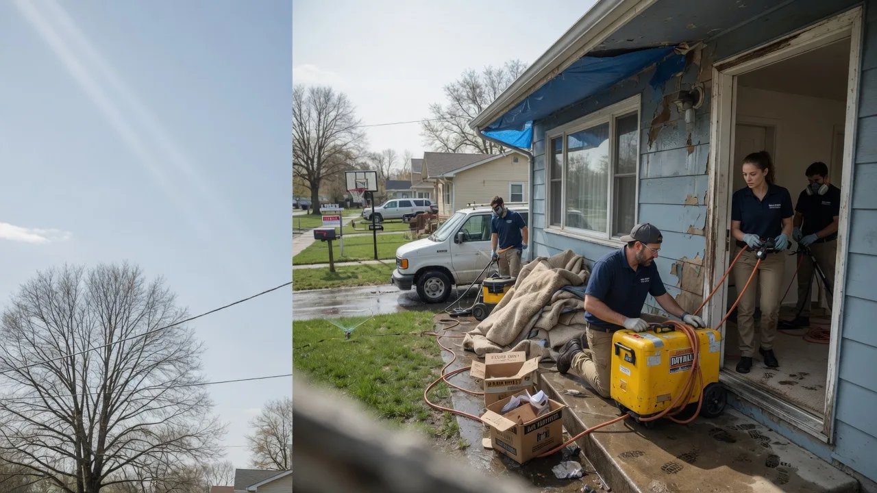 Basement Flood Cleanup in Orange Grove, TX near me